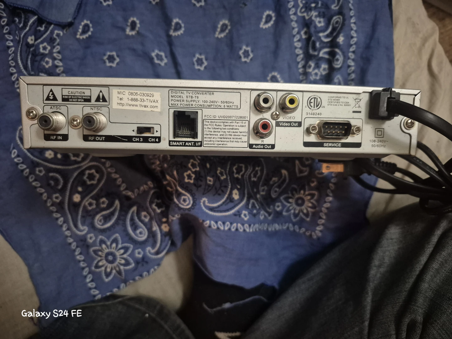 Tivax Digital TV Converter STB-T9 - photo 4
