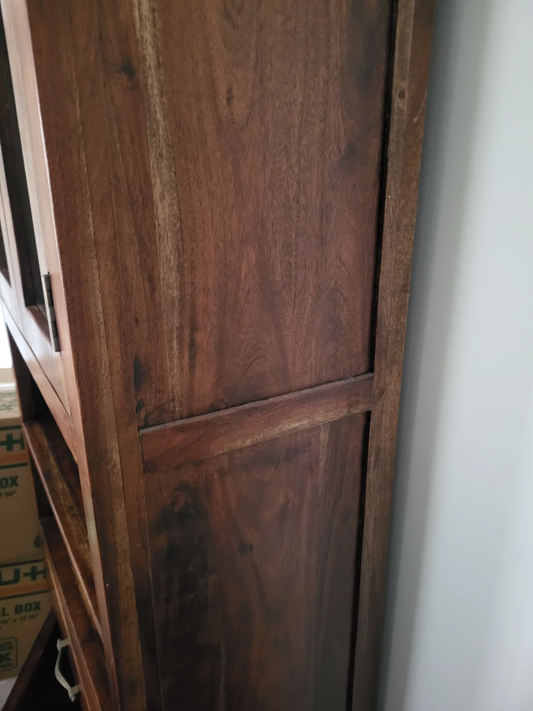 Wooden bar cabinet - photo 3