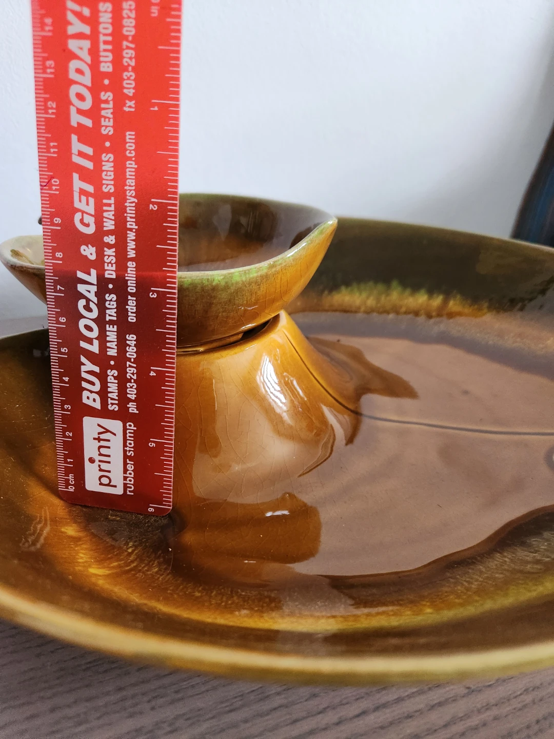 Vintage Ceramic Serving Bowl - photo 3