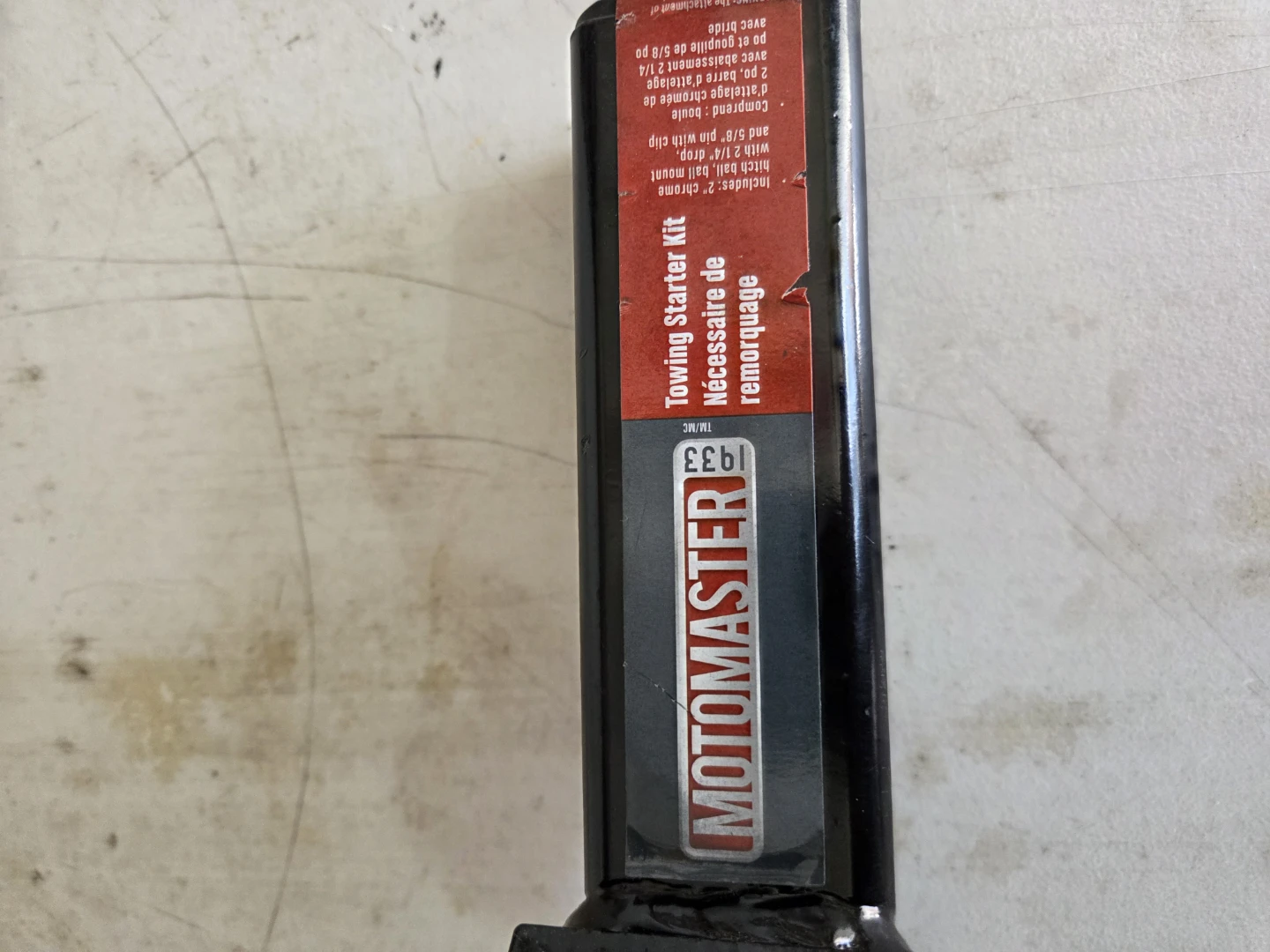 Motomaster Towing Starter Kit Hitch Ball Mount - photo 2
