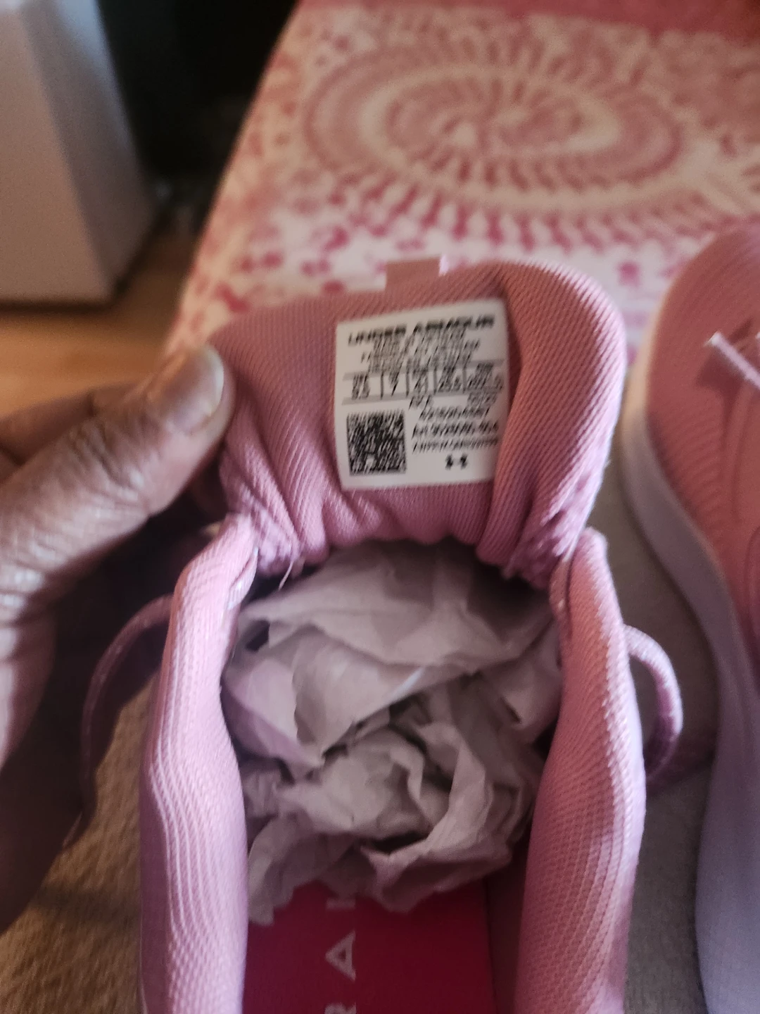 Under Armour Pink Running Shoes - photo 2