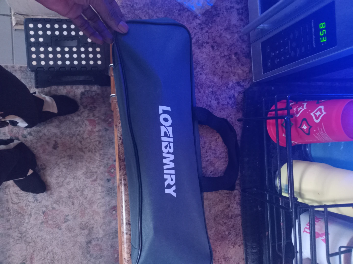 LOZIBMARY Fishing Rod and Reel Combo with Case - Blue - photo 3