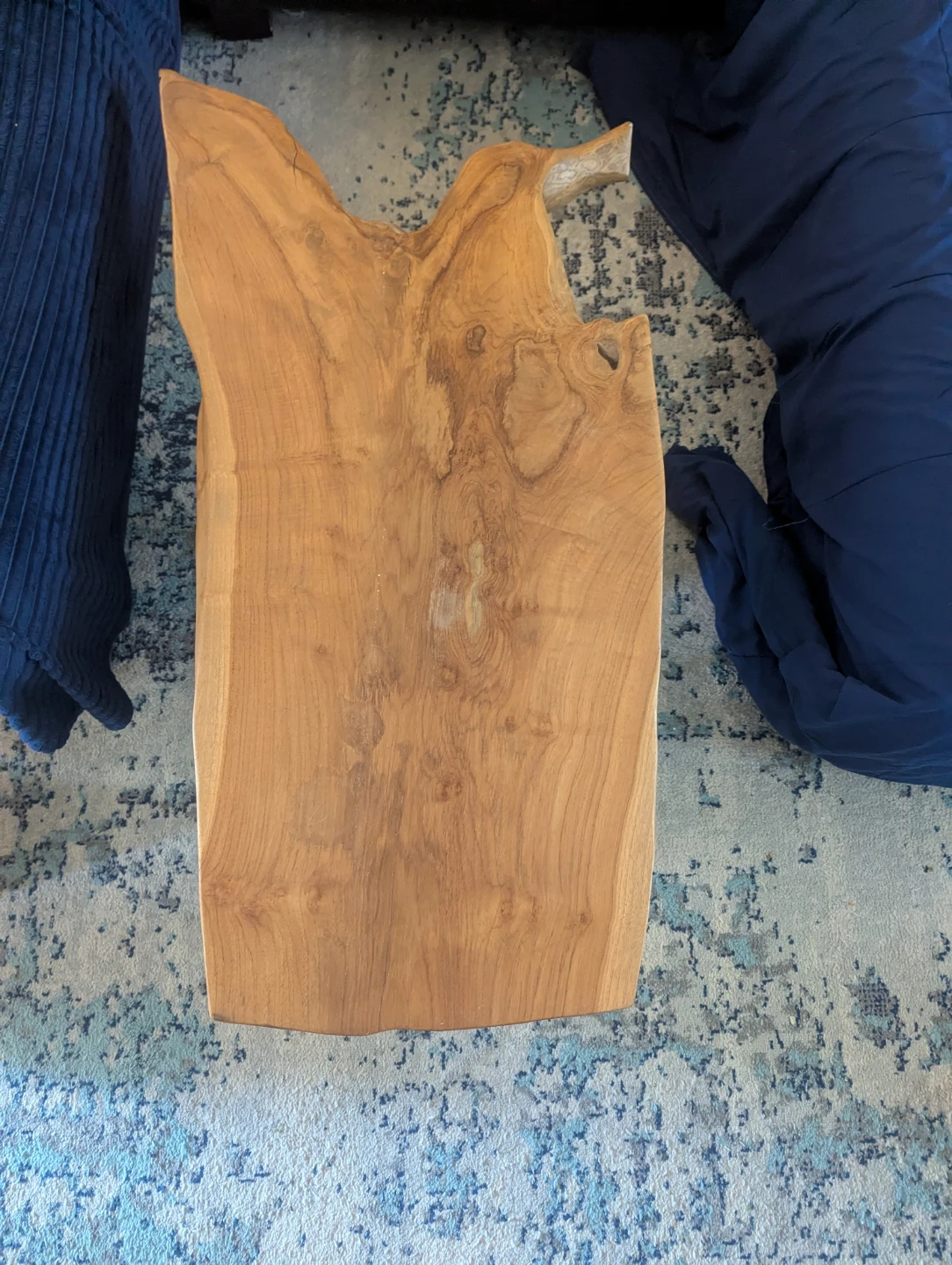 Unique natural shaped Wood Coffee Table - photo 2