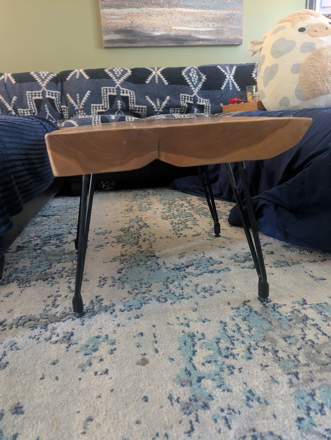 Unique natural shaped Wood Coffee Table - photo 5