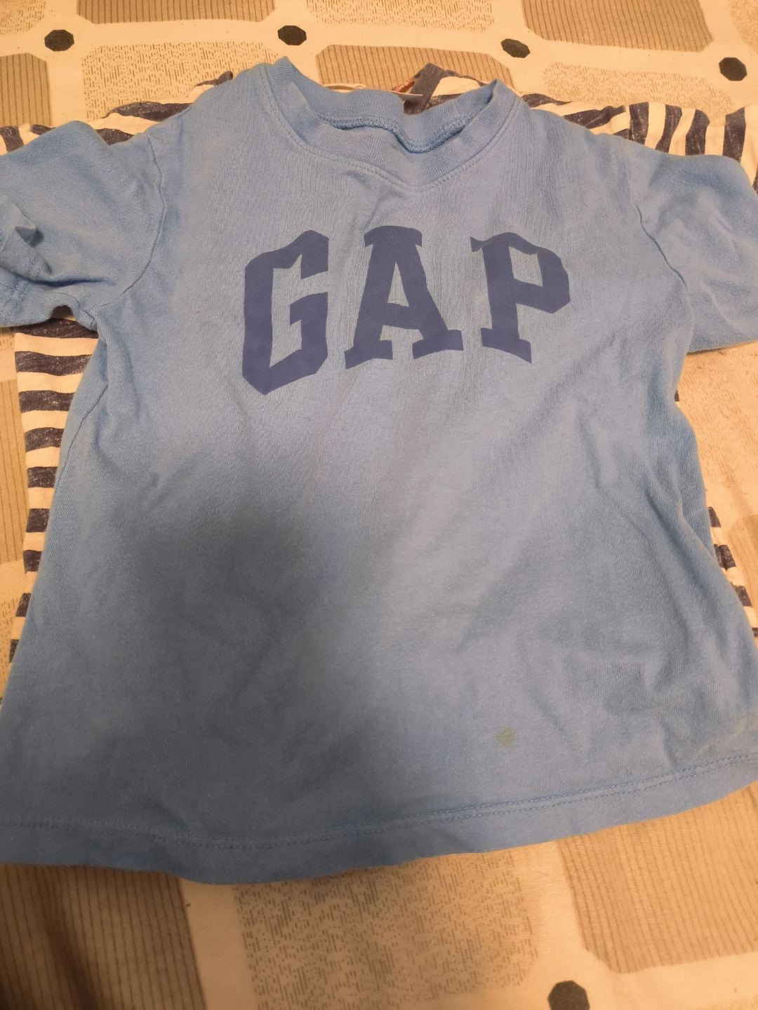 Gap T-Shirt - Blue/White Stripes