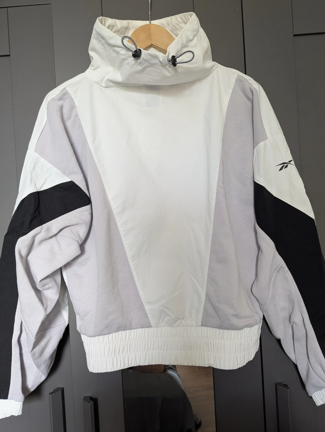 Women's Reebok STUDIO SH Woven CoverUp Sweatshirt
