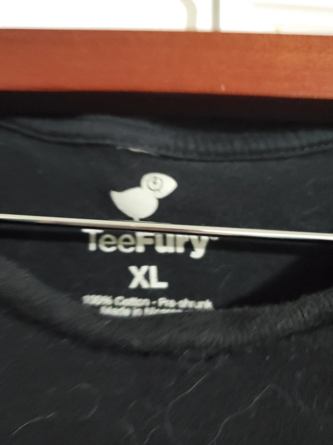 TeeFury XL Black T-Shirt Graphic Print - photo 2