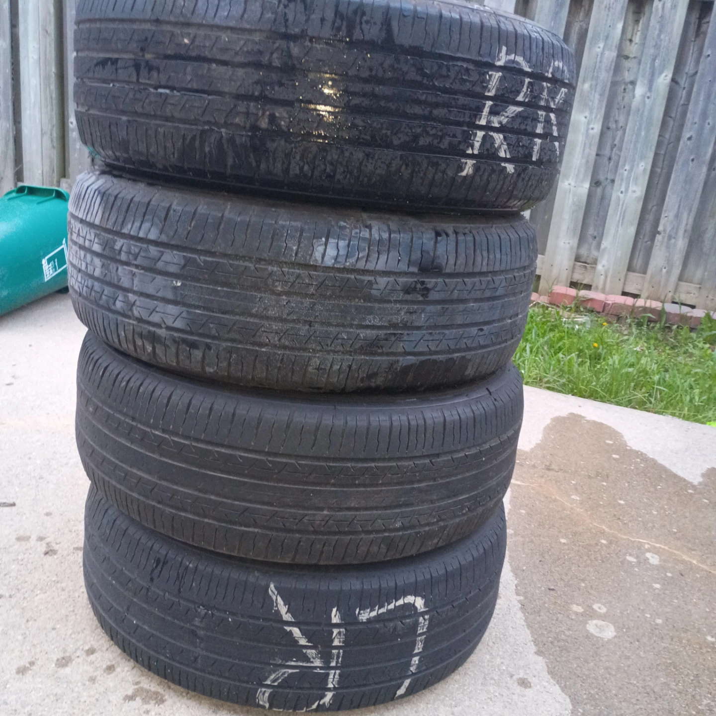 Set of 4 Used Tires - photo 2