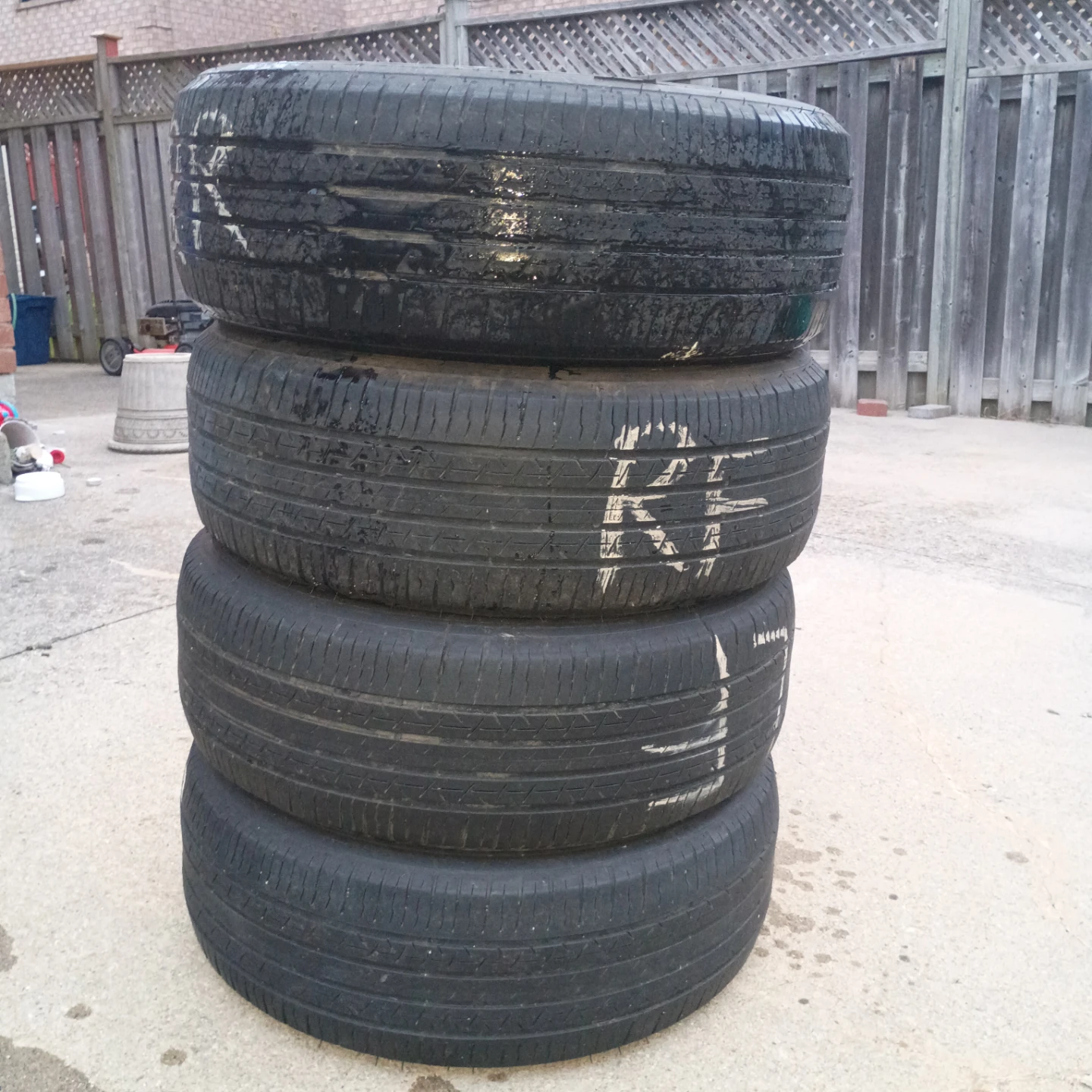 Set of 4 Used Tires - photo 4