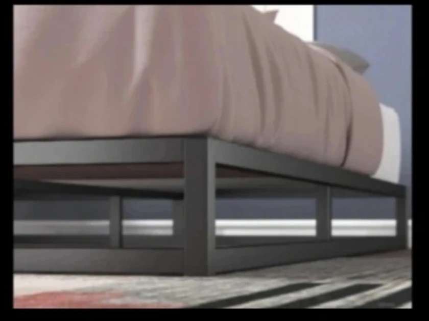 Double Metal Bed Frame with Slats - photo 4
