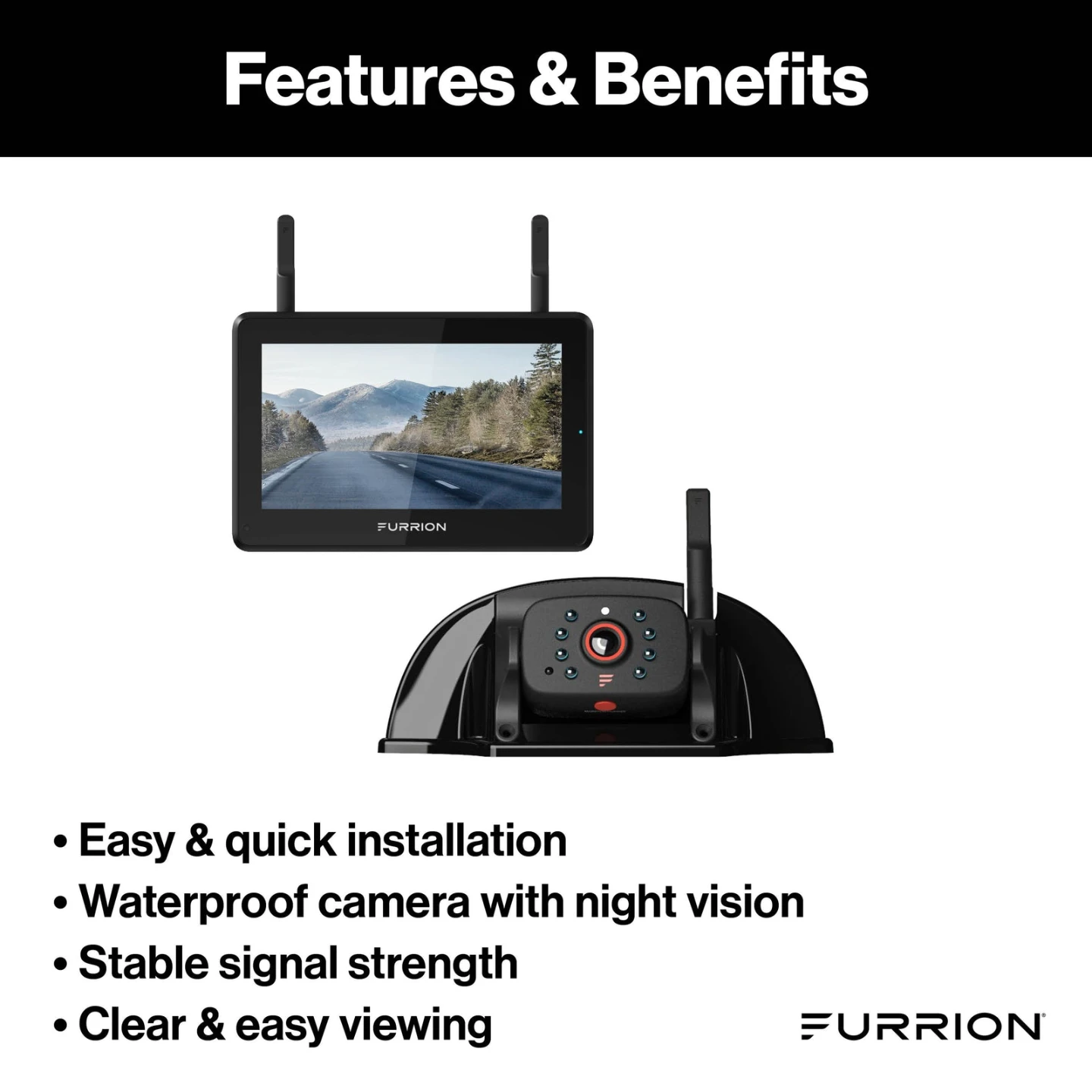 Furrion Vision S 5" RV Backup Camera System - photo 3