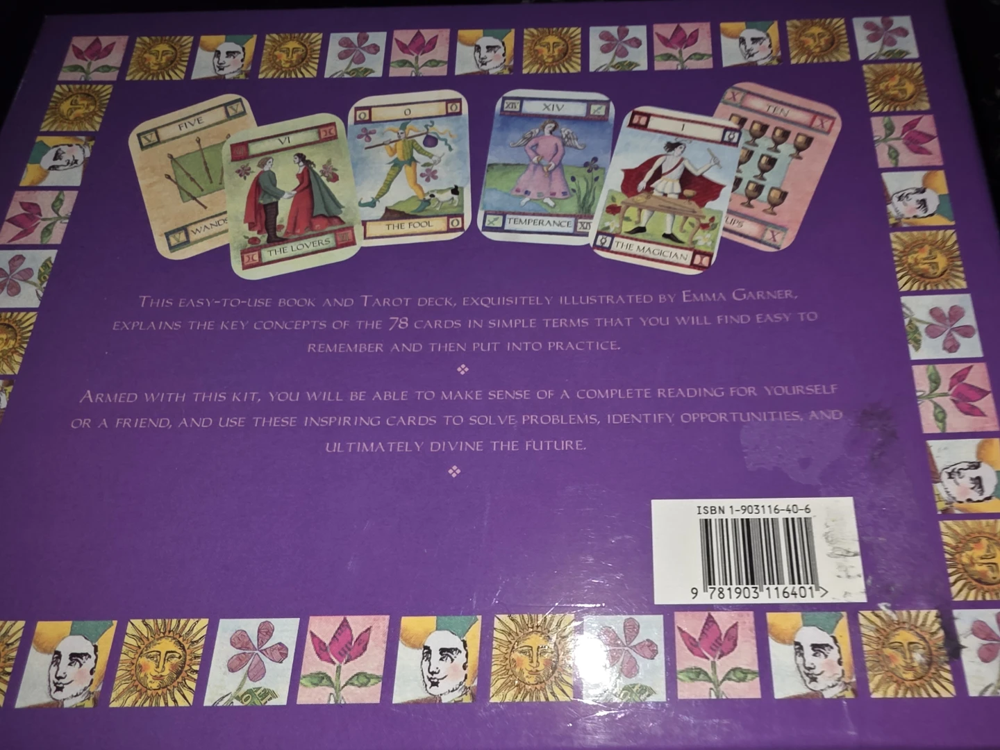 The Art of Tarot Card Deck and Book Set by Liz Dean - photo 3