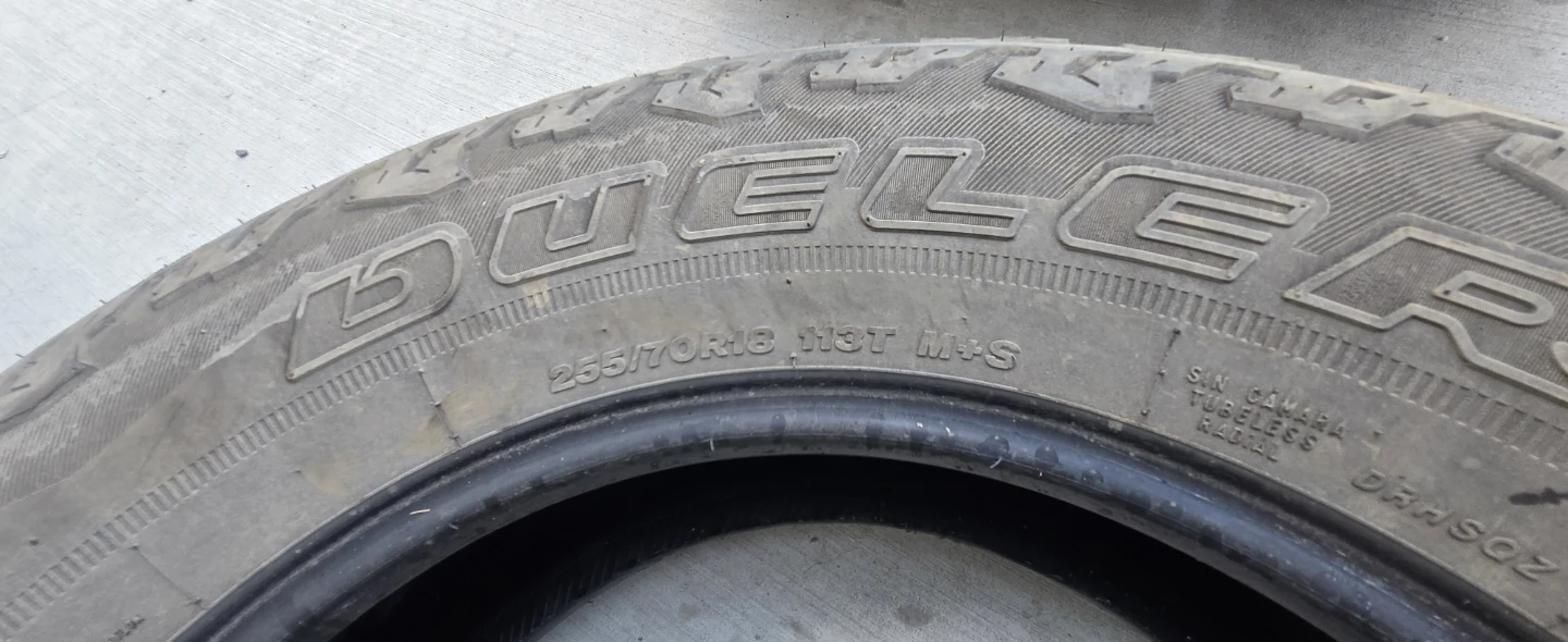Bridgestone Dueler A/T RH-S Tires - photo 3