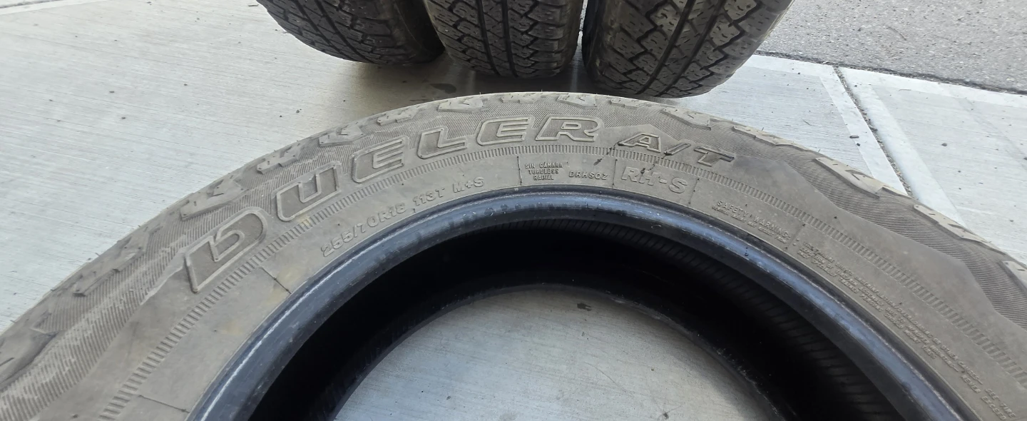 Bridgestone Dueler A/T RH-S Tires - photo 5