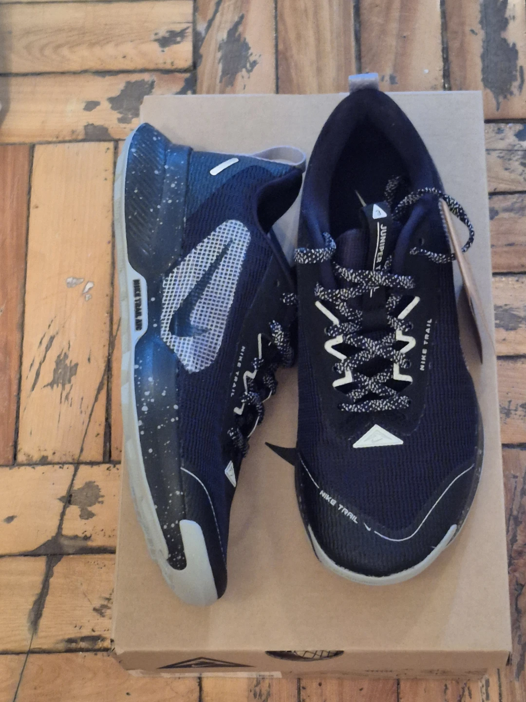BNIB)Nike Trail 3 Size 7 Running Shoes - Black - photo 3