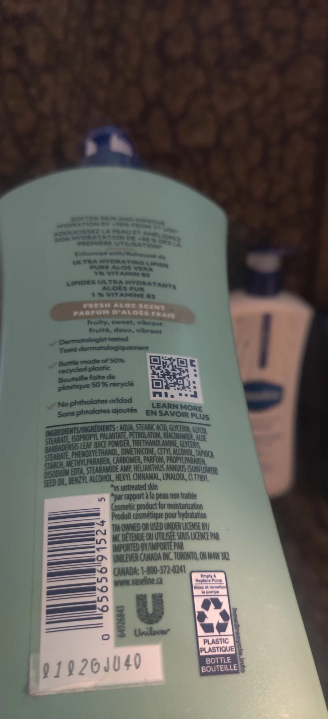 Vaseline Lotions - 3 x 600 mL - photo 3
