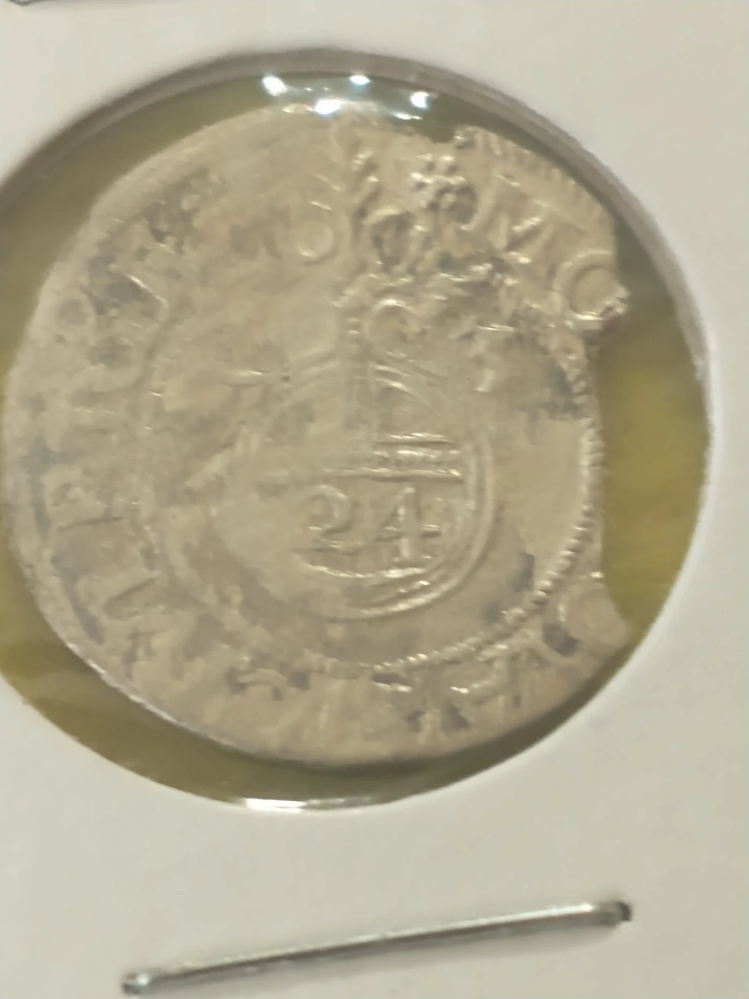 1623 Polish Lithuanian Commonwealth Gustav silver 1/24 thaler - photo 4