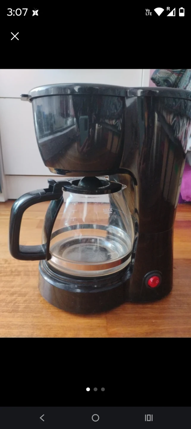 Black Drip Coffee Maker