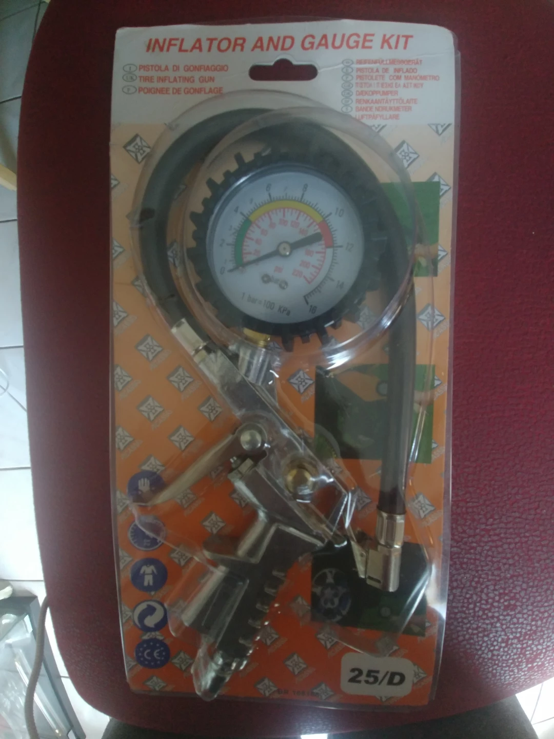 Aramox Tire Pressure Gauge Inflator Gun