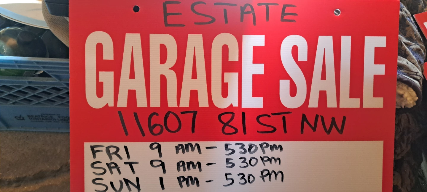 Assorted Garage Sale Items