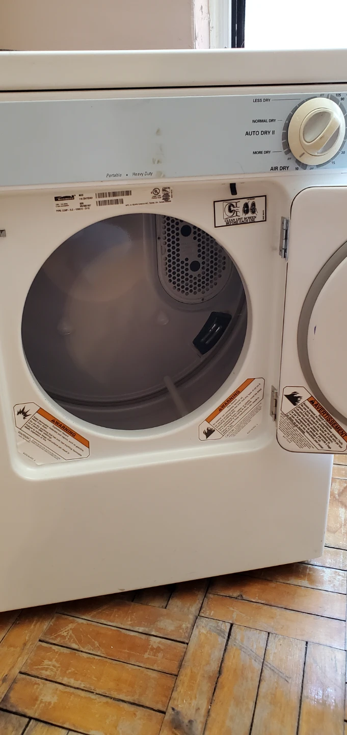 Kenmore Portable Heavy Duty Electric Dryer - photo 5
