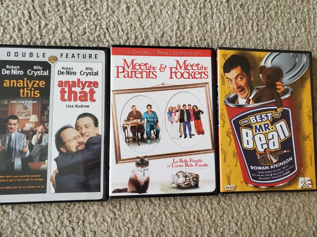 Analyze This/That, Meet the Parents/ Fockers, Mr. Bean