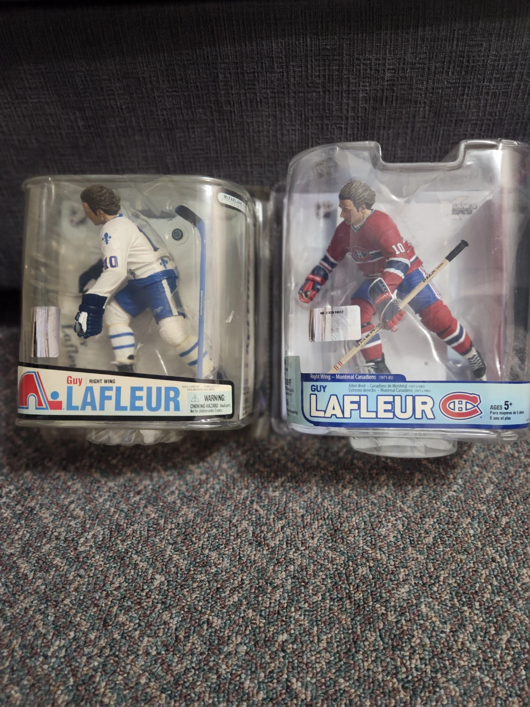 McFarlane NHL Legends Guy Lafleur Action Figures