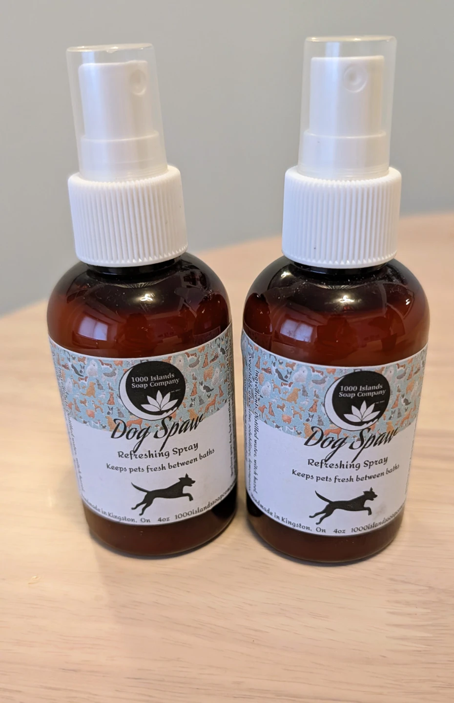 Brand New 1000 Islands Soap Company Dog Spa Refreshing Spray