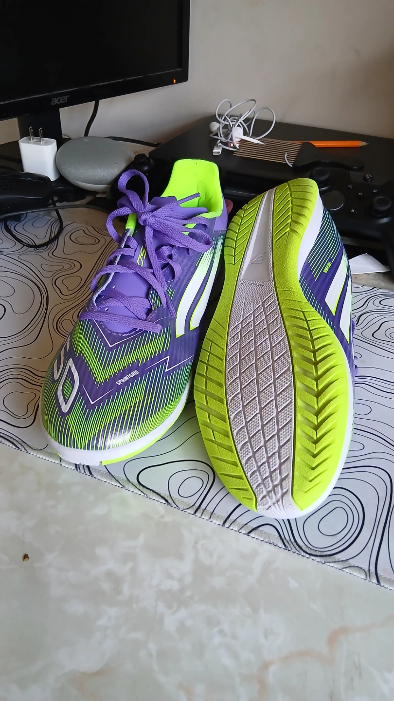 Adidas F50 Futsal Indoor Soccer Shoes Size 10 - photo 3