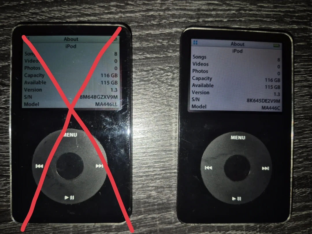 1x Apple iPod Classic 5.5Gen Modded - Black $250 - photo 2