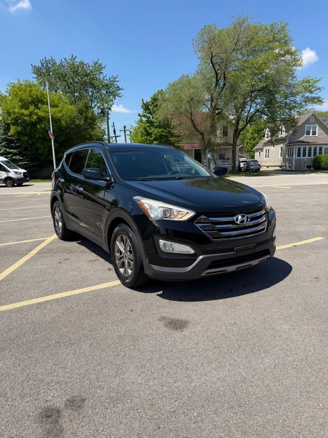 Black Hyundai Santa Fe Sport SUV 2014 - photo 3