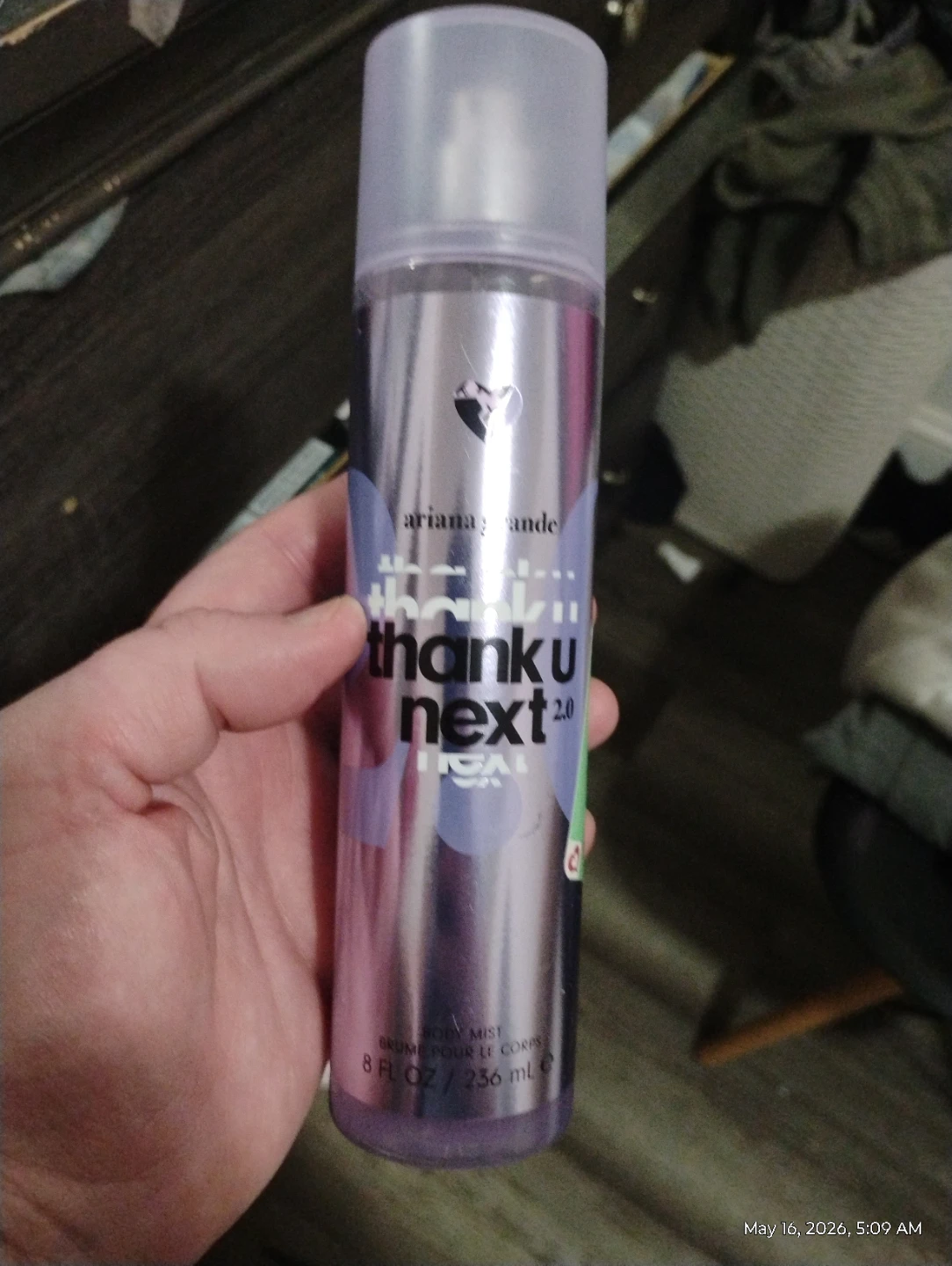 Ariana Grande Thank U, Next 2.0 Body Mist 8 oz