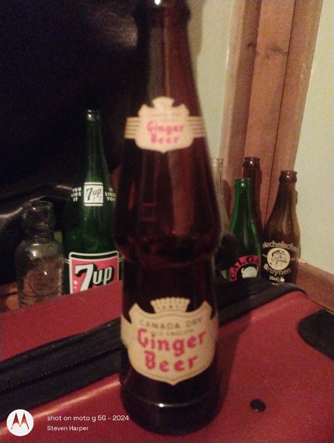 Canada Dry Ginger Beer Bottle