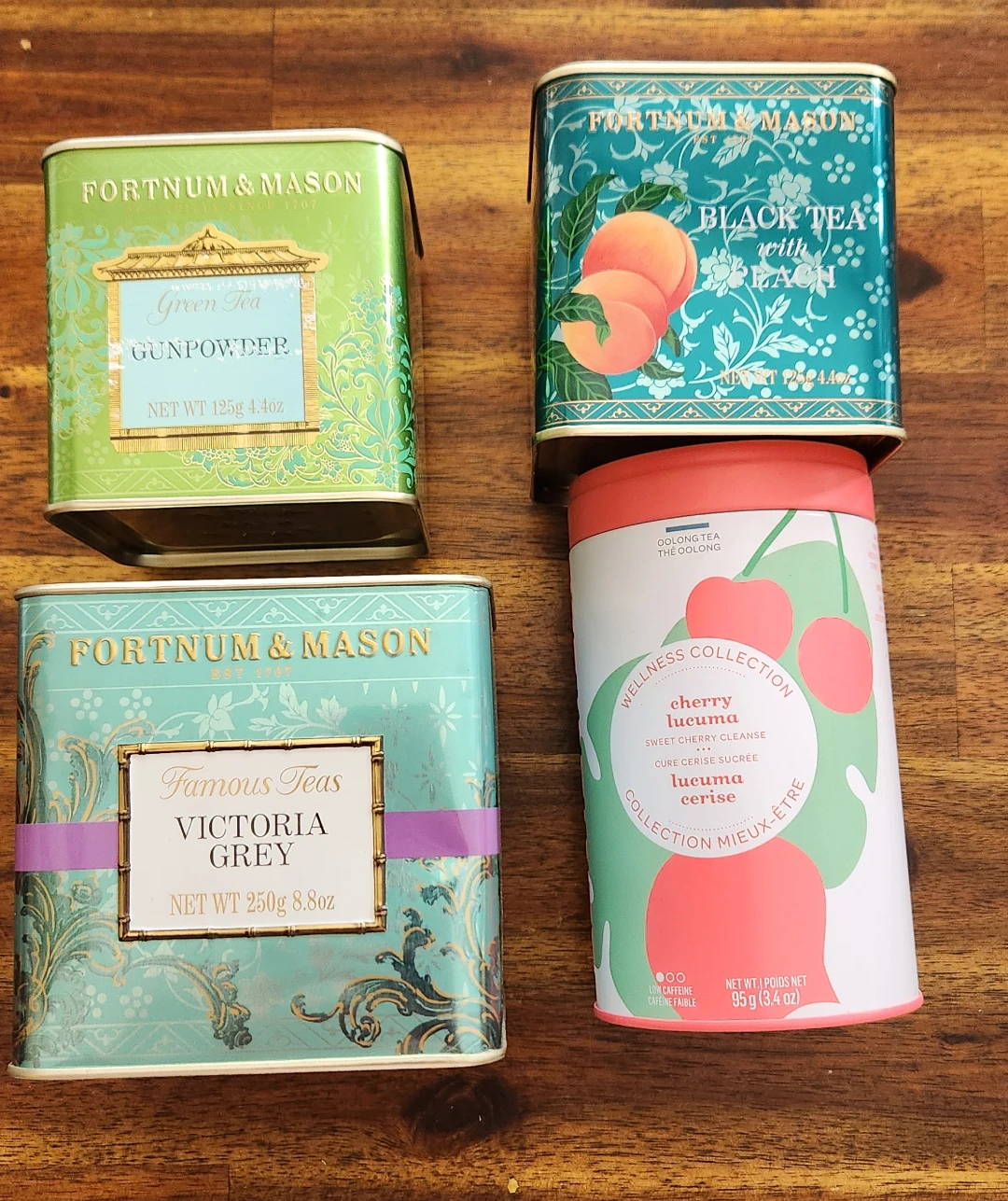 EMPTY Fortnum & Mason Tea Tins