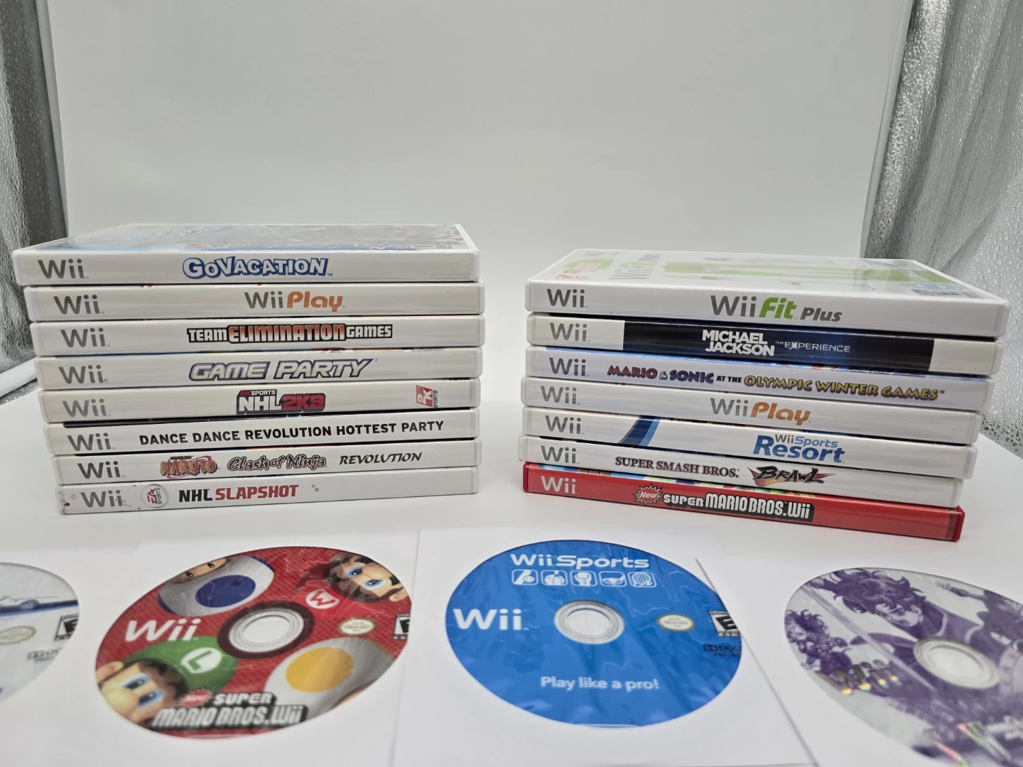 Nintendo Wii Games Lot - Wii Sports, Mario, Zelda & More - photo 5