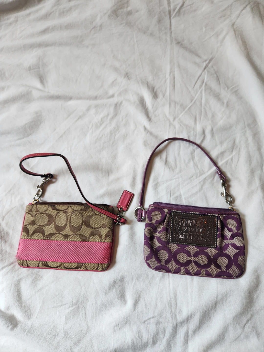 Coach Wristlet Pouches (2)