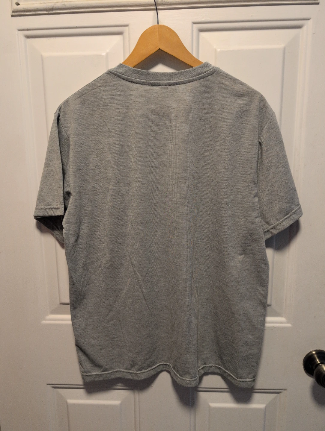 Grey T-Shirt with Butterfly Skull Graphic - XXL - photo 3