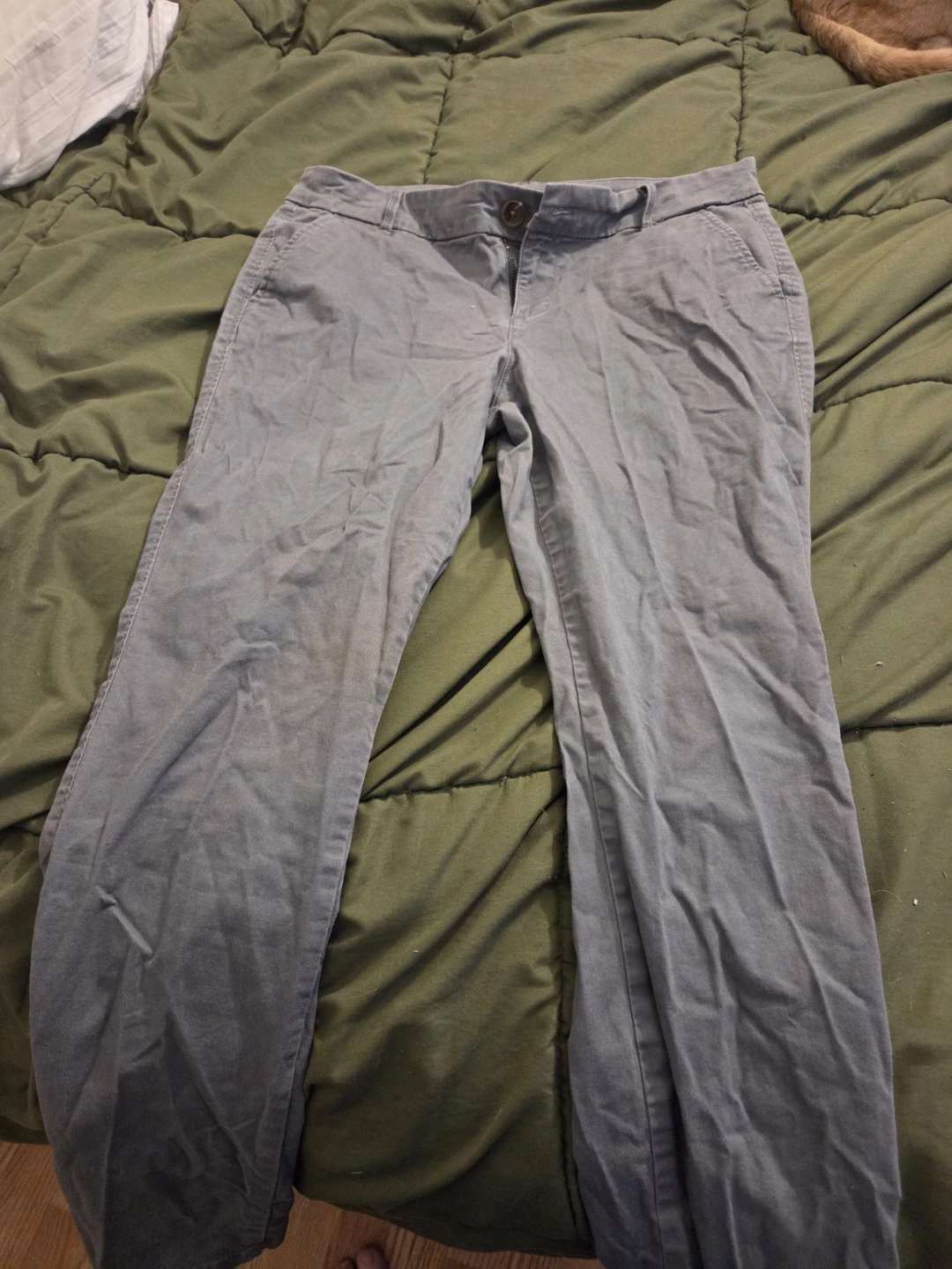Women's Grey Casual Pants