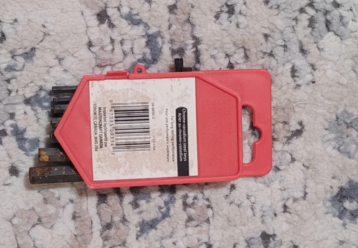 Mastercraft 13-Piece Hex Key Set - photo 3