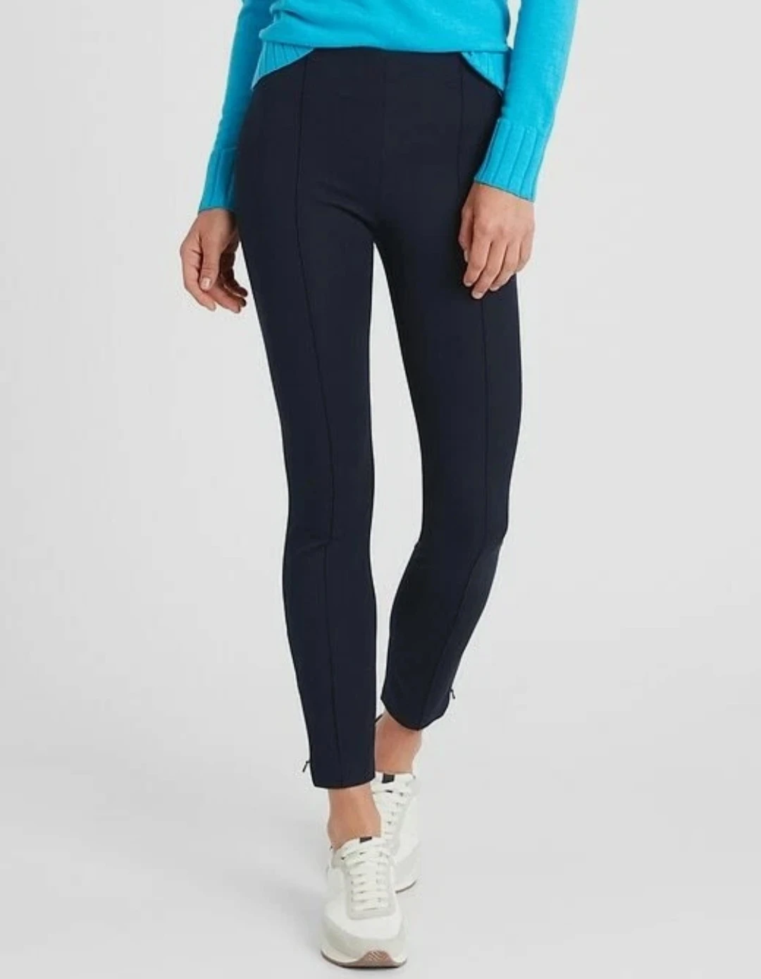 BNWT Banana Republic Sloan Legging Pants Size 8 Petite Black