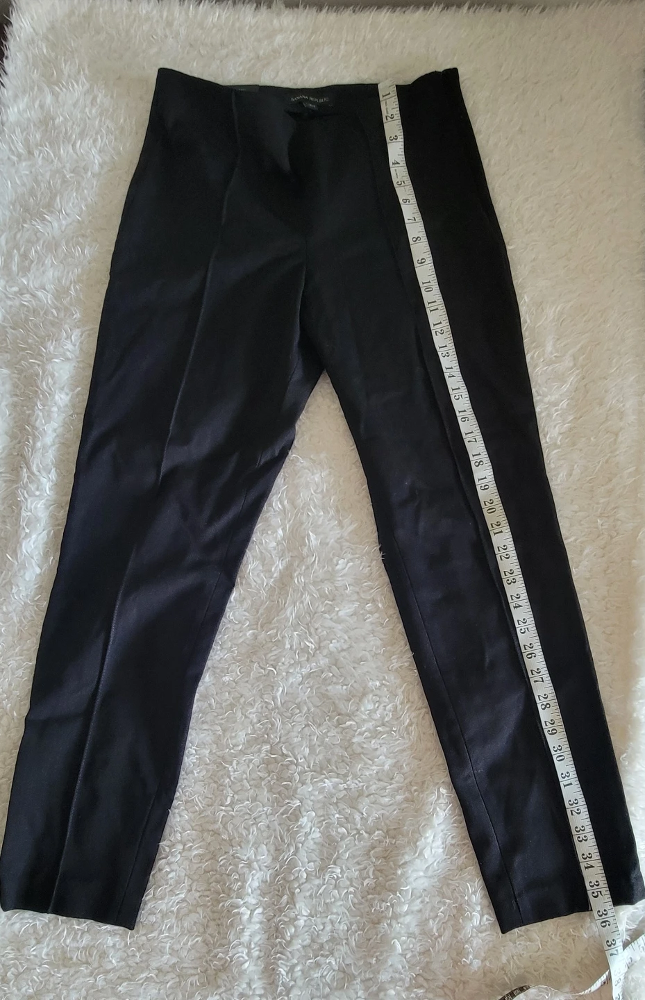 BNWT Banana Republic Sloan Legging Pants Size 8 Petite Black - photo 3