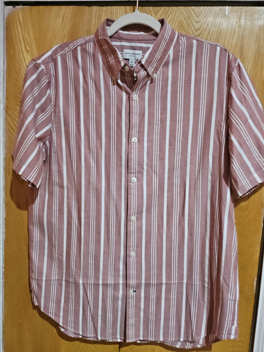 Club Monaco Slim Fit Striped  shirt
