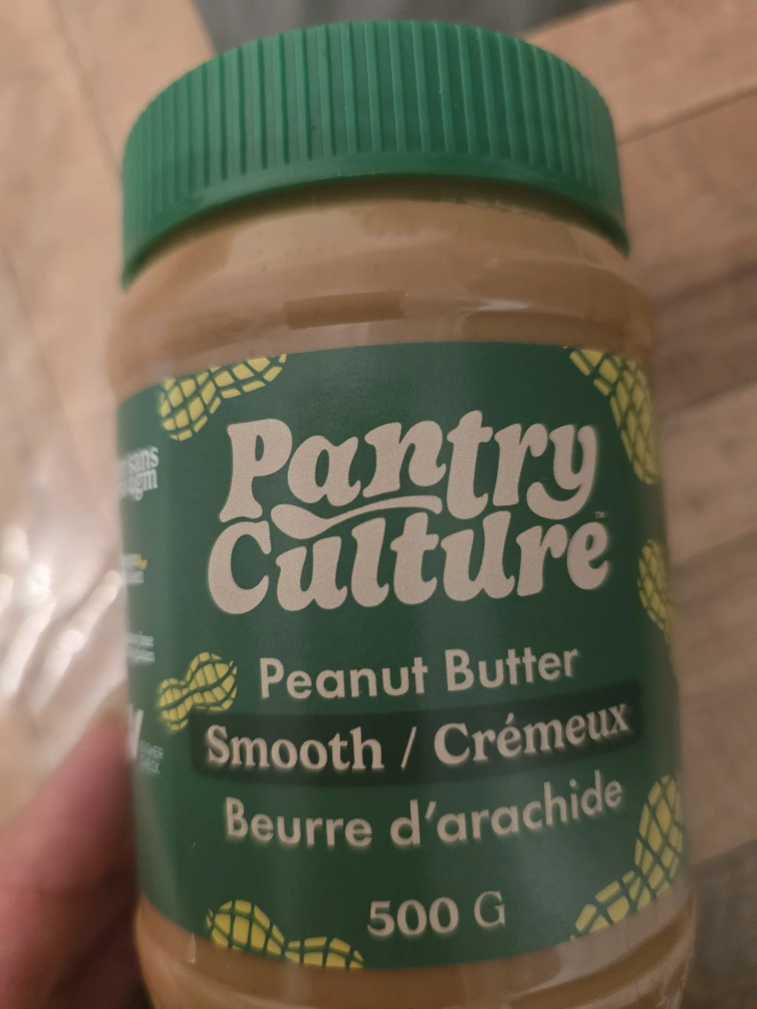 Pantry Culture Smooth Peanut Butter 500g