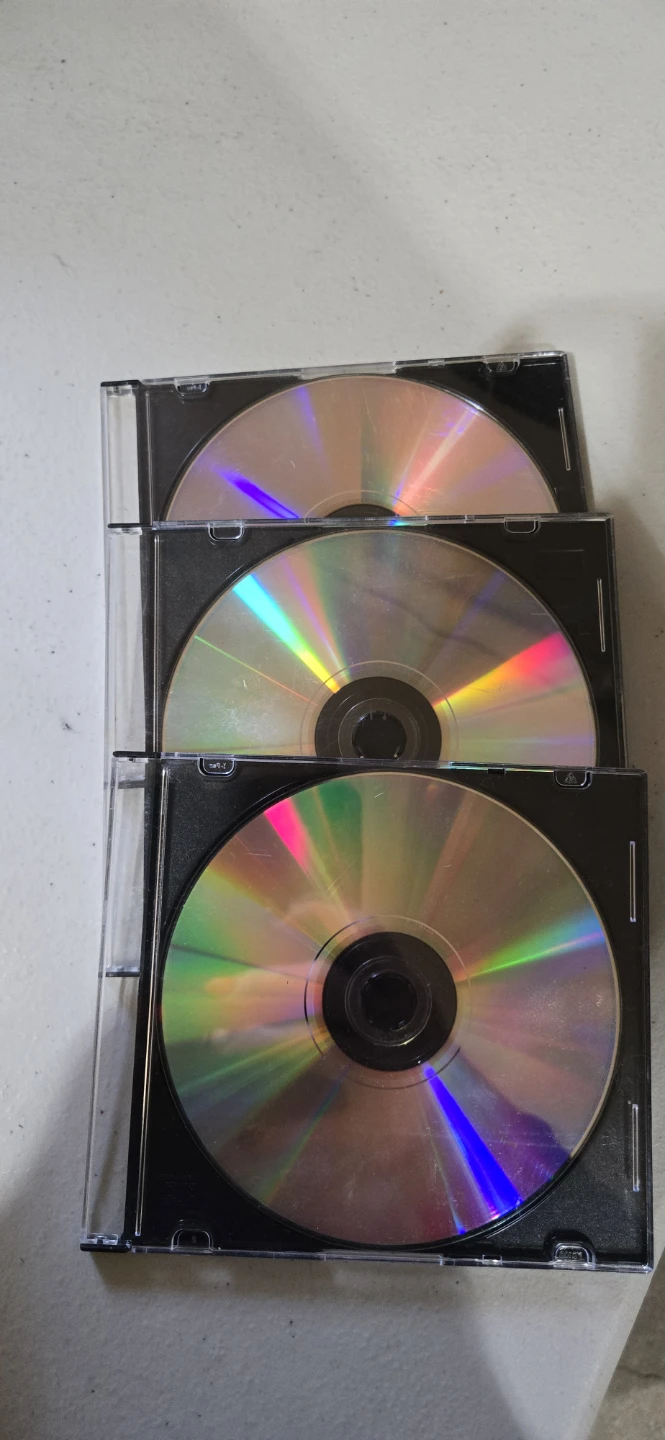 3 CD Jewel Cases