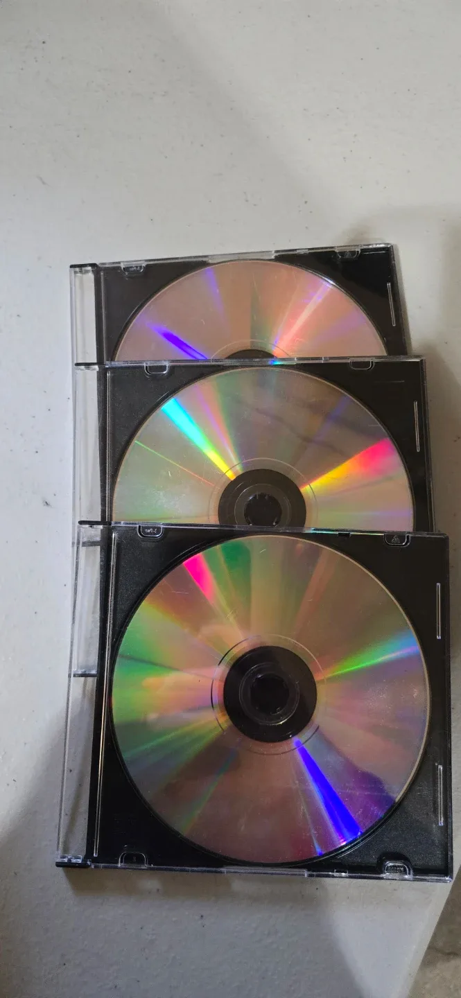 3 CD Jewel Cases