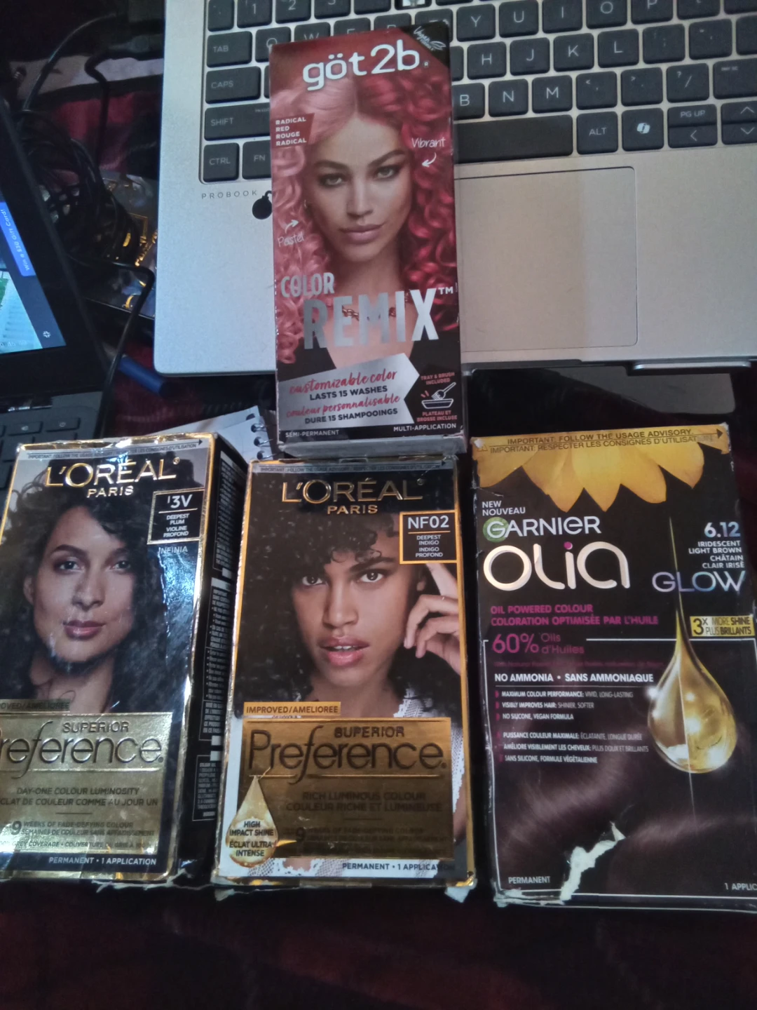 Hair dye