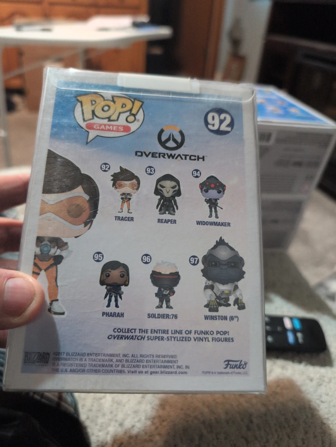 Funko Pop! Overwatch Tracer Vinyl Figure #92 - photo 2