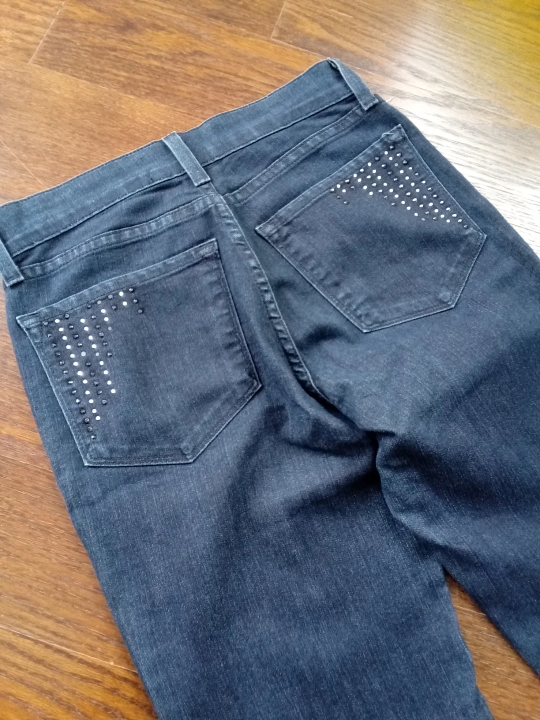 NYDJ Jeans Women's Size 8 Bootcut Embellished Dark Wash - photo 3
