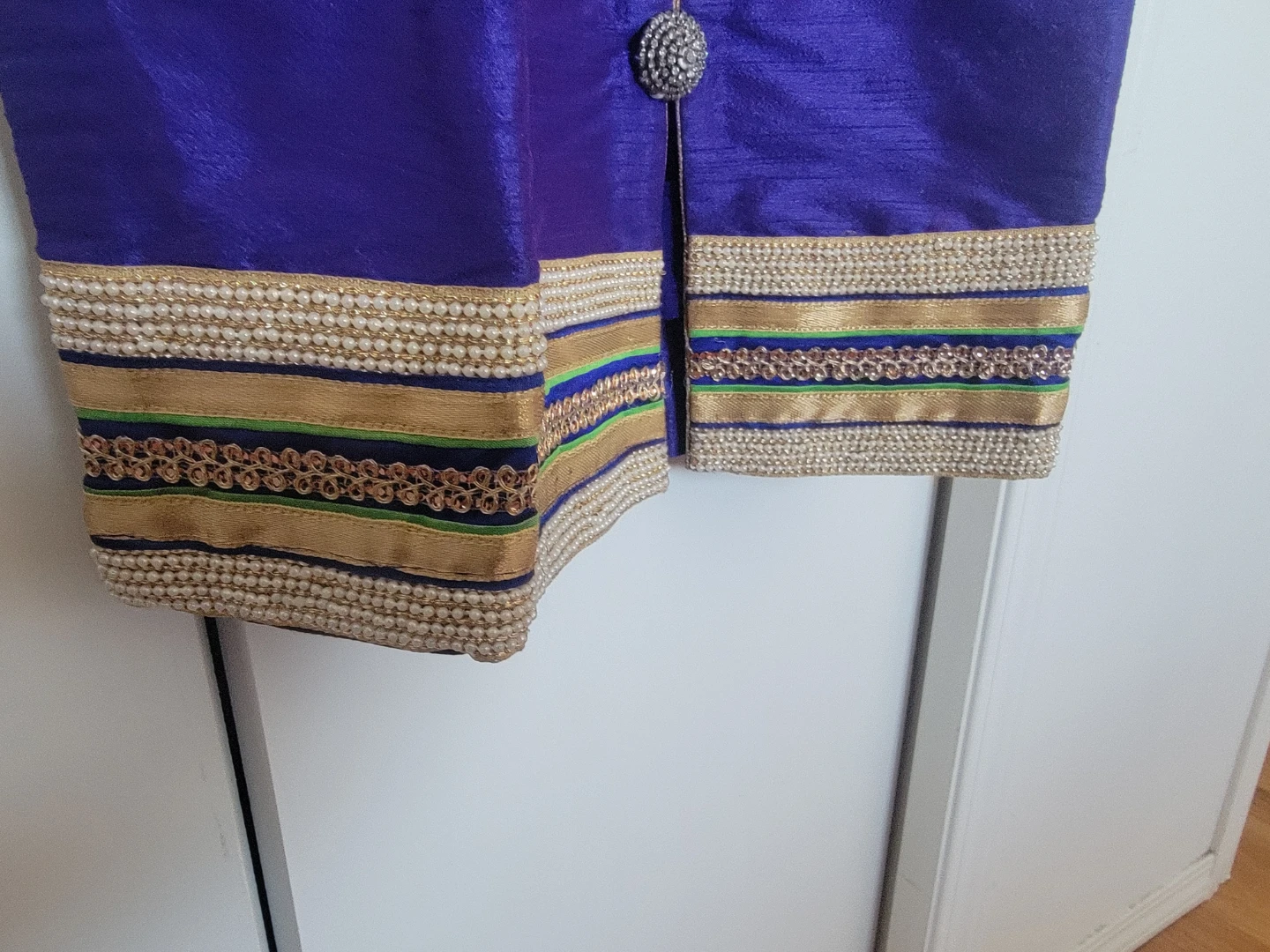 Purple Kurta with Embellishments - photo 5