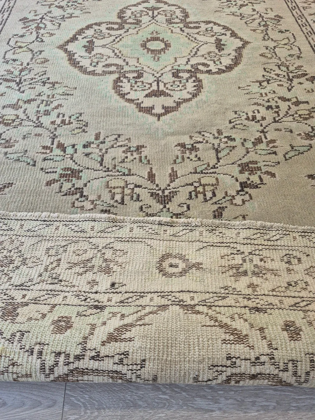 Vintage Handmade Turkish Area Rug - photo 5